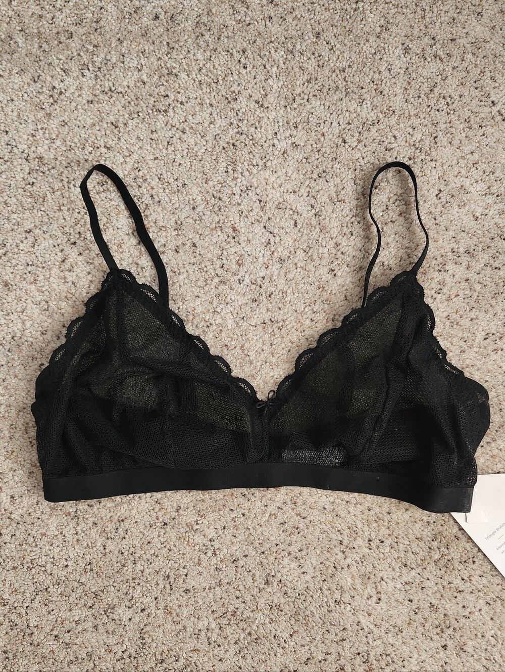 New Auden Black Bralette